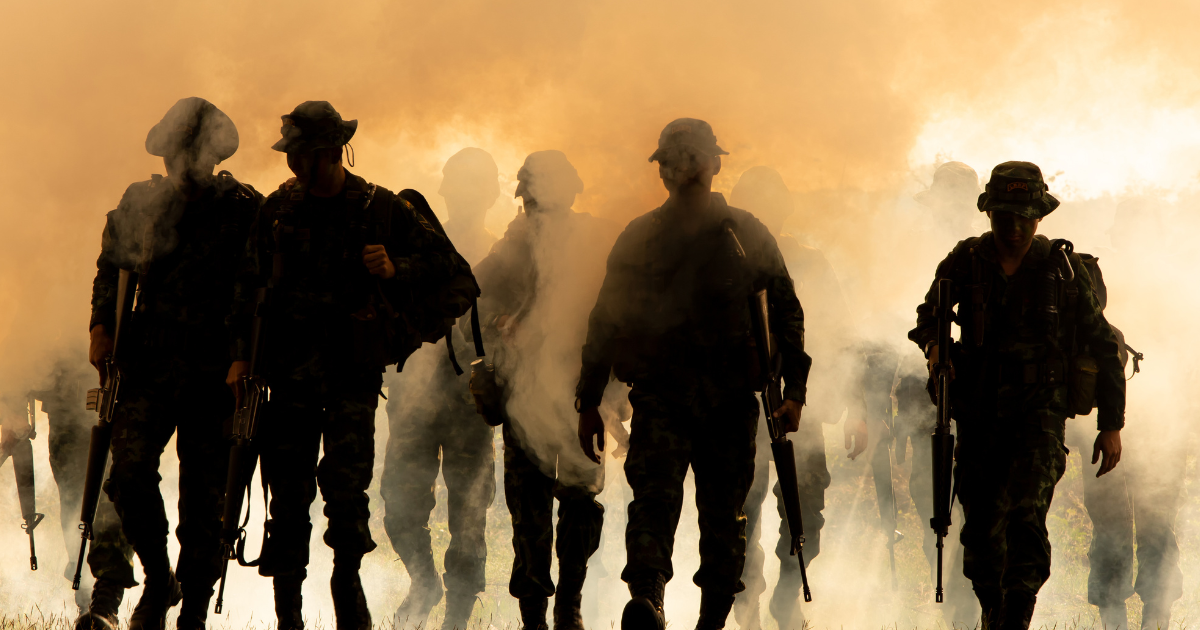 soldiers